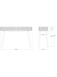 John Lewis Grayson Storage Console Table - thumbnail 6