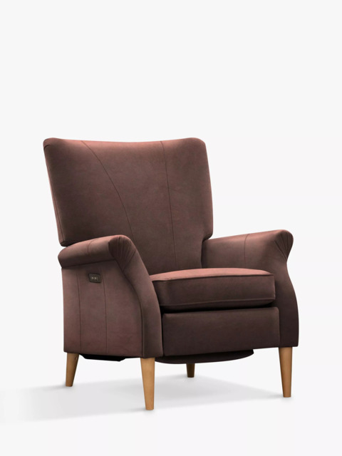 Parker Knoll Classic Motion Recliner High Back Leather Armchair - image 1