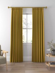 Sanderson Tuscany II Made to Measure Curtains or Roman Blind, Tumeric - thumbnail 3