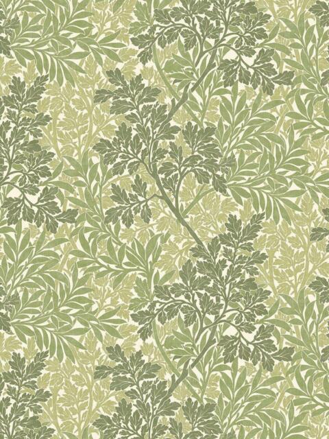 William Morris At Home Foliage Made to Measure Curtains or Roman Blind, Fern - image 1