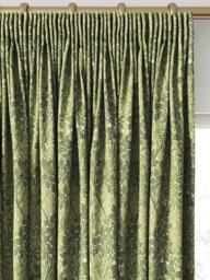 William Morris At Home Foliage Made to Measure Curtains or Roman Blind, Fern - thumbnail 2
