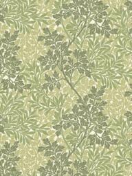 William Morris At Home Foliage Made to Measure Curtains or Roman Blind, Fern - thumbnail 1