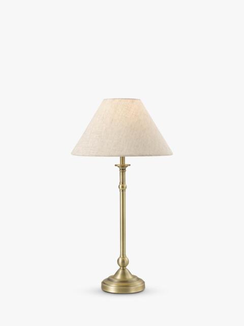 Laura Ashley Ludchurch Table Lamp, Matt Antique Brass - image 1