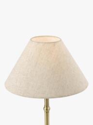 Laura Ashley Ludchurch Table Lamp, Matt Antique Brass - thumbnail 4