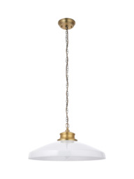 John Lewis Tula Large Glass Pendant Ceiling Light - thumbnail 2