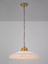 John Lewis Tula Large Glass Pendant Ceiling Light