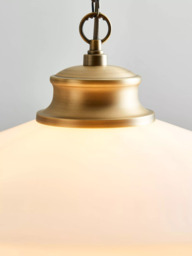John Lewis Tula Large Glass Pendant Ceiling Light - thumbnail 3