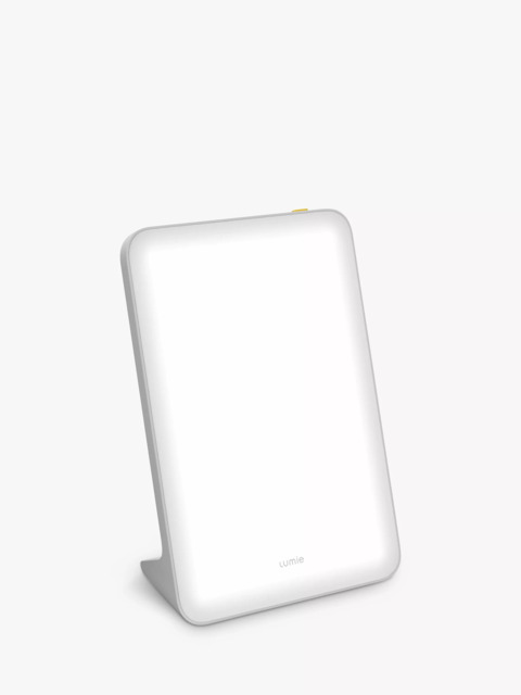 Lumie Mini Compact Bright Light Therapy Lamp, White - image 1