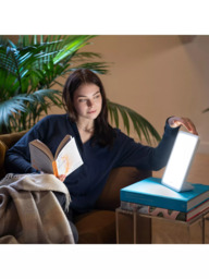 Lumie Mini Compact Bright Light Therapy Lamp, White - thumbnail 6
