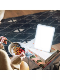 Lumie Mini Compact Bright Light Therapy Lamp, White - thumbnail 4