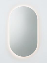 John Lewis Halo Pill Illuminated Bathroom Mirror