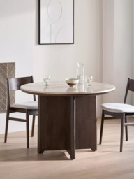 John Lewis Ritz Marble Dining Table, Brown - thumbnail 2