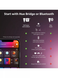 Philips Hue White and Colour Ambiance Twilight LED Smart Bedside Lamp, White - thumbnail 4