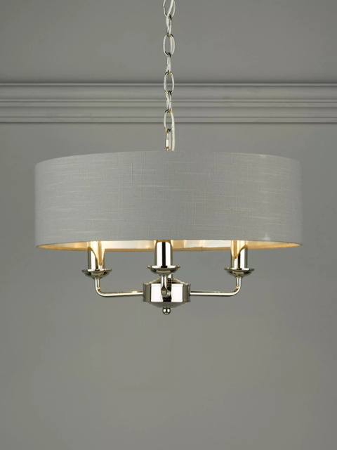 Laura Ashley Sorrento 3 Arm Ceiling Light - image 1