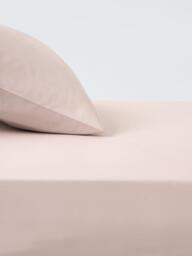 John Lewis Egyptian Cotton Percale Easy Care 400 Thread Count Deep Fitted Sheet