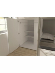 Kids Avenue Barca Bunkbed, European Single, Cascina/White - thumbnail 4