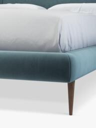 John Lewis Mid-Century Sweep Upholstered Bed Frame, Super King Size - thumbnail 4