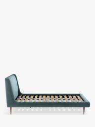 John Lewis Mid-Century Sweep Upholstered Bed Frame, Super King Size - thumbnail 3