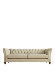 Laura Ashley Chatsworth Grand 4 Seater Sofa, Teak Leg - thumbnail 3