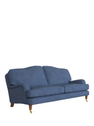 Laura Ashley Lynden Large 3 Seater Sofa, Teak Leg - thumbnail 1