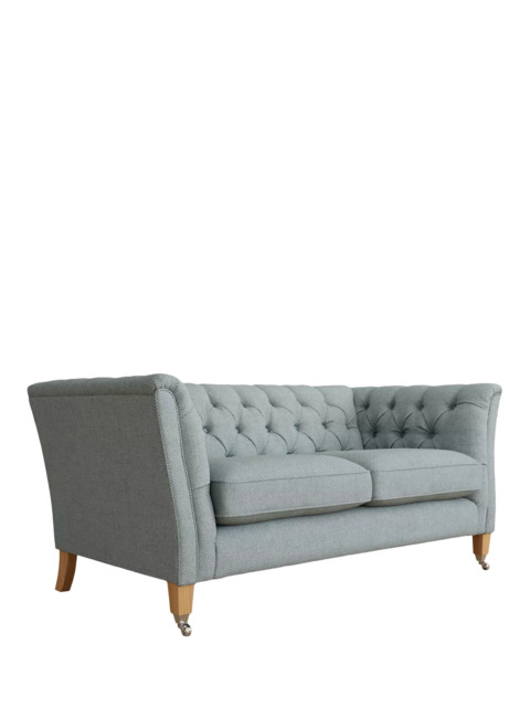 Laura Ashley Chatsworth Medium 2 Seater Sofa, Oak Leg - image 1