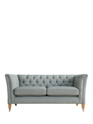 Laura Ashley Chatsworth Medium 2 Seater Sofa, Oak Leg - thumbnail 3