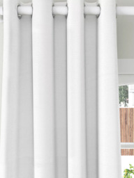 John Lewis Textured Weave Pair Blackout Lined Eyelet Curtains - thumbnail 4
