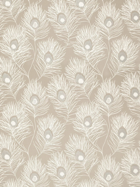 Harlequin Orlena Made to Measure Curtains or Roman Blind, Putty/Silver - image 1