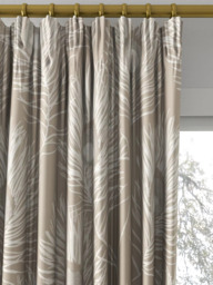 Harlequin Orlena Made to Measure Curtains or Roman Blind, Putty/Silver - thumbnail 2