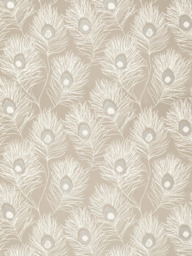 Harlequin Orlena Made to Measure Curtains or Roman Blind, Putty/Silver