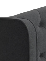 TEMPUR® Suffolk Slim Divan Adjustable Disc Upholstered Bed, Single - thumbnail 2