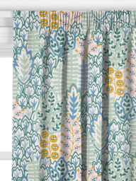 John Lewis Alva Made to Measure Curtains or Roman Blind, Sage - thumbnail 2