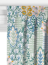 John Lewis Alva Made to Measure Curtains or Roman Blind, Sage - thumbnail 3