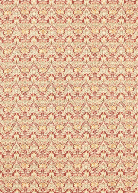 Morris & Co. Little Chintz Made to Measure Curtains or Roman Blind, Russett - image 1