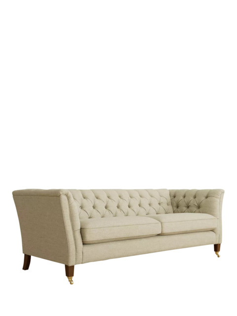 Laura Ashley Chatsworth Grand 4 Seater Sofa, Teak Leg - image 1