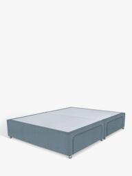 John Lewis Non-Sprung Upholstered 4 Drawer Divan Base, Small Double - thumbnail 1