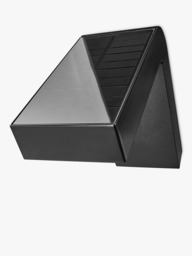 Nordlux Alya Motion Sensor Solar Powered Outdoor Wall Light, Black - thumbnail 4