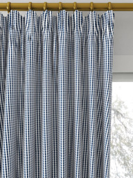 Clarke & Clarke Windsor Made to Measure Curtains or Roman Blind, Navy - thumbnail 2