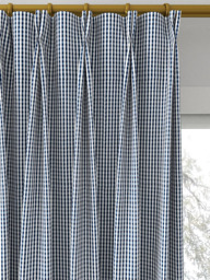 Clarke & Clarke Windsor Made to Measure Curtains or Roman Blind, Navy - thumbnail 4