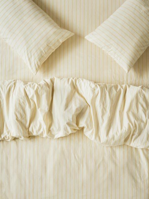 Piglet in Bed Slumber Stripe Washed Cotton Bedding - image 1