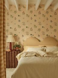 Piglet in Bed Slumber Stripe Washed Cotton Bedding - thumbnail 2