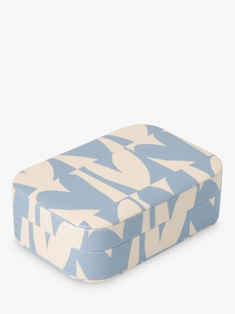 Caroline Gardner Hearts Jewellery Box, Blue - image 1