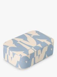 Caroline Gardner Hearts Jewellery Box, Blue
