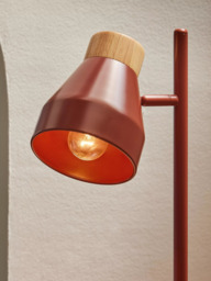 MADE Albert Table Lamp, Red - thumbnail 2