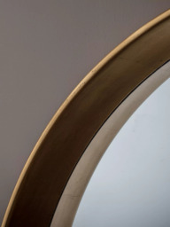 Gallery Direct Ridge Round Wall Mirror, 95cm - thumbnail 6