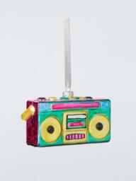 John Lewis The Enthusiast Retro Boom Box Bauble, Multi - thumbnail 1