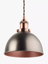 John Lewis Baldwin 3 Pendant Diner Ceiling Light - thumbnail 4
