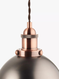 John Lewis Baldwin 3 Pendant Diner Ceiling Light - thumbnail 5