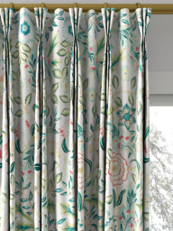 Morris & Co. Wilhelmina Made to Measure Curtains or Roman Blind, Ivory - thumbnail 6