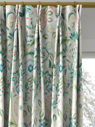 Morris & Co. Wilhelmina Made to Measure Curtains or Roman Blind, Ivory - thumbnail 4